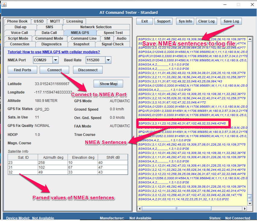 nmea gps software free download